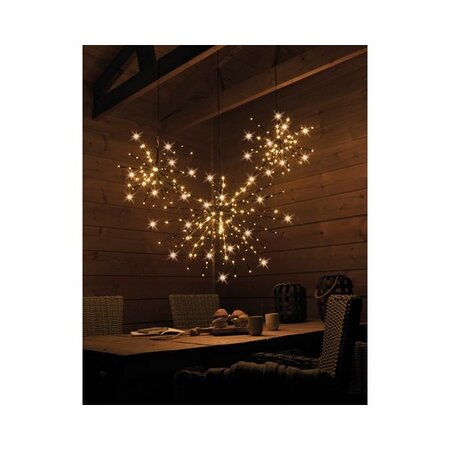 LED Poolster Flashing Ø45cm - Lumineo - 72 lampjes klassiek warm - afbeelding 3