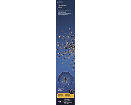 LED Poolster Flashing Ø70cm - Lumineo - 160 lampjes klassiek warm - afbeelding 2