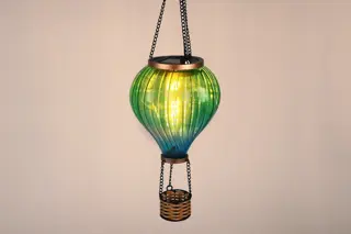 Led Solar Luchtballon L (keuze uit 4 kleuren) - afbeelding 2