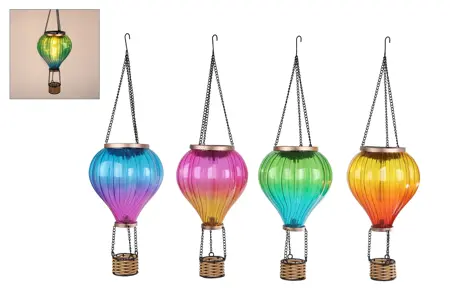 Led Solar Luchtballon S (keuze uit 4 kleuren) - afbeelding 1