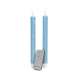 Ledkaars Recht Blauw set van 2