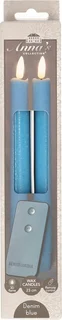 Ledkaars Recht Blauw set van 2 - afbeelding 3