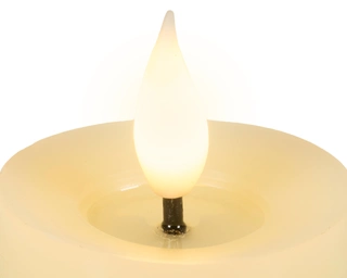 Ledkaarsen Creme Wax - set van 6 stuks - afbeelding 4