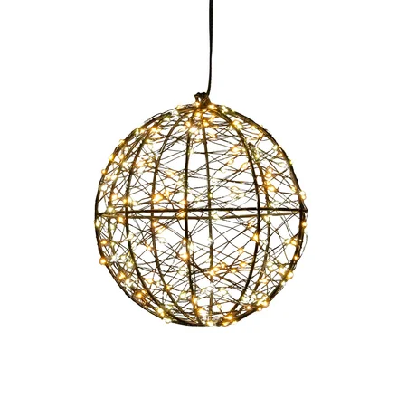 Lichtbol 200 LED warm wit/klassiek warm Ø18 cm