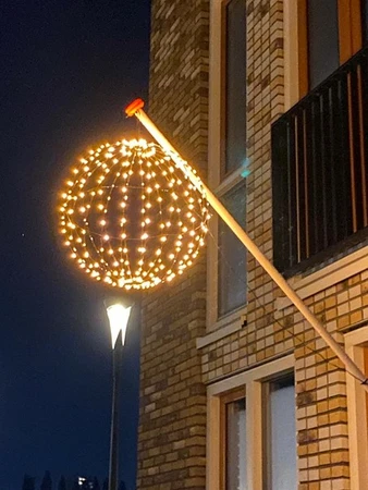 Lichtbol LED 50cm 320led Warm Wit - afbeelding 1