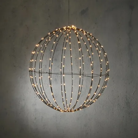 Lichtbol LED verlichting warm wit met timer Ø 50 cm - afbeelding 1