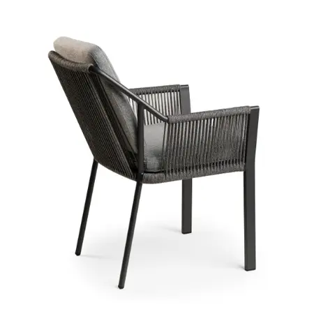 Liv Dining Chair Stackable Mountain Grey - Tierra Outdoor - afbeelding 2