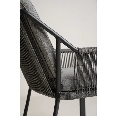 Liv Dining Chair Stackable Mountain Grey - Tierra Outdoor - afbeelding 3