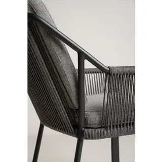 Liv Dining Chair Stackable Mountain Grey - Tierra Outdoor - afbeelding 3