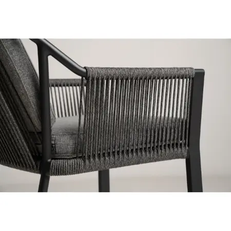 Liv Dining Chair Stackable Mountain Grey - Tierra Outdoor - afbeelding 4