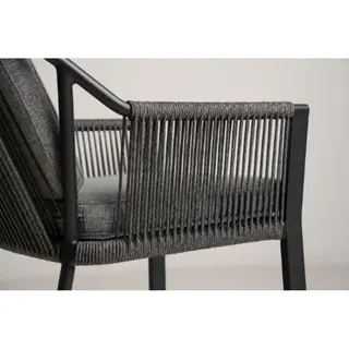 Liv Dining Chair Stackable Mountain Grey - Tierra Outdoor - afbeelding 4