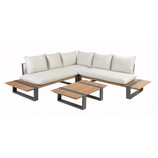 Loungeset Dawson - Tierra Outdoor - Dove - afbeelding 5