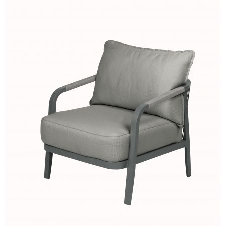 Loungestoel Pep - Tierra Outdoor - Charcoal - afbeelding 1