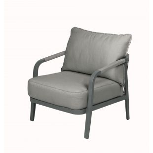 Loungestoel Pep - Tierra Outdoor - Charcoal - afbeelding 3