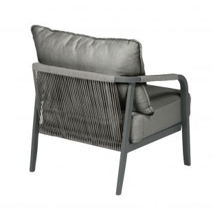 Loungestoel Pep - Tierra Outdoor - Charcoal - afbeelding 2