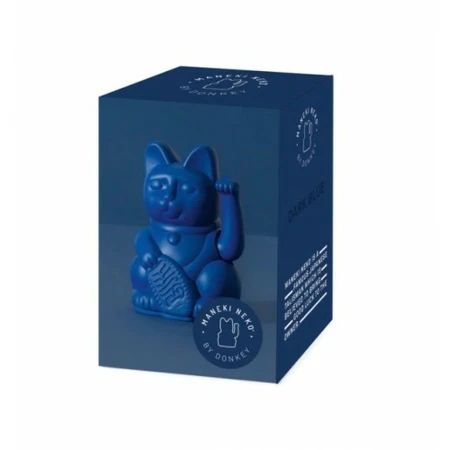 Lucky Cat - Mini Waving Cat - Dark Blue - afbeelding 2