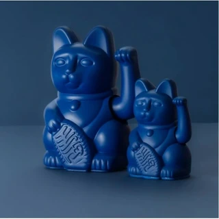 Lucky Cat - Mini Waving Cat - Dark Blue - afbeelding 3