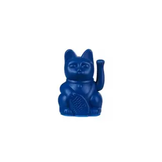 Lucky Cat - Mini Waving Cat - Dark Blue - afbeelding 1