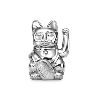 Lucky Cat - Waving Cat Cosmic Edition - Shiny Silver