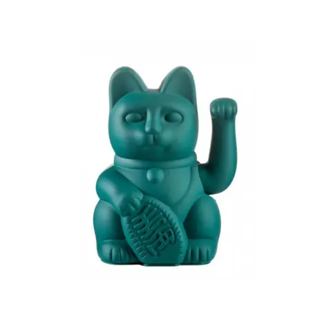 Lucky Cat - Zwaaiende Kat Groen - afbeelding 1