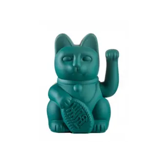 Lucky Cat - Zwaaiende Kat Groen - afbeelding 1