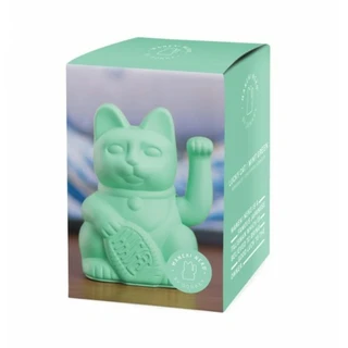 Lucky Cat - Zwaaiende Kat - Mint Green - afbeelding 2