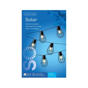 Lumineo - Led Solar Strengverlichting - 8 lampjes