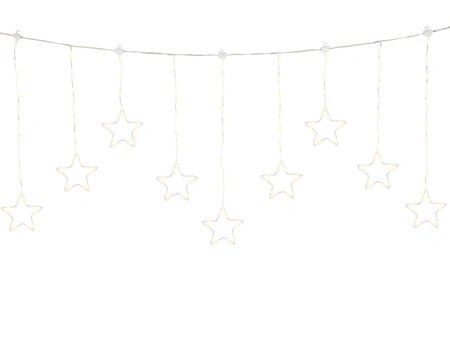Lumineo Lichtgordijn Twinkle Micro LED 1,2 m - Warm Wit - afbeelding 2