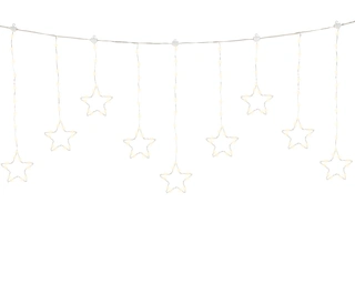 Lumineo Lichtgordijn Twinkle Micro LED 1,2 m - Warm Wit - afbeelding 2