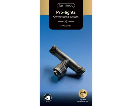 Lumineo Pro-lights 2-Way splitter - afbeelding 1