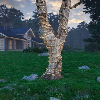 Lumineo Pro-lights Led Cluster L500cm - 200 LED Warm Wit - afbeelding 5