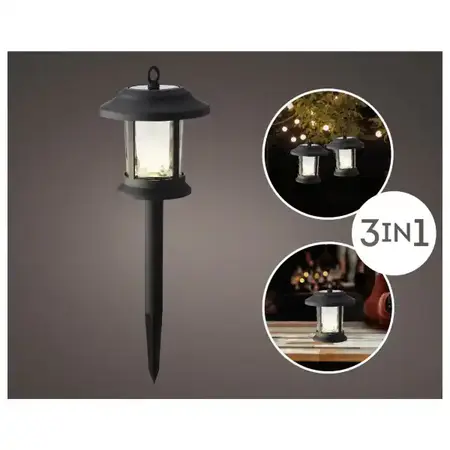 Lumineo Solar Garden Light - Tuinverlichting - set van 2 - afbeelding 2