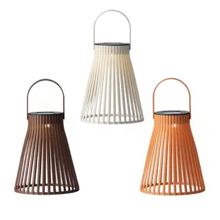 Lumineo Solar Lantaarn Plastic H.18.5cm - Diverse kleuren