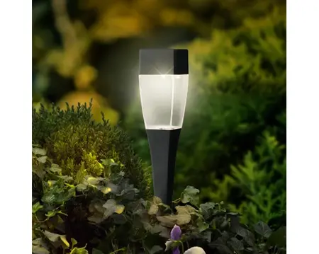 Lumineo Solar Prikspot H26cm - Zwart - afbeelding 3