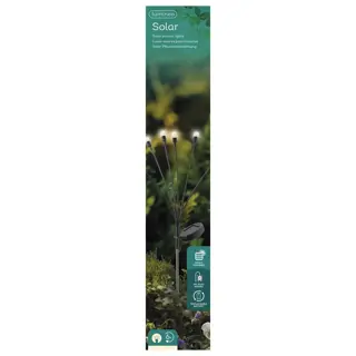 Lumineo - Solar Stake Light H70cm Zwart - afbeelding 2