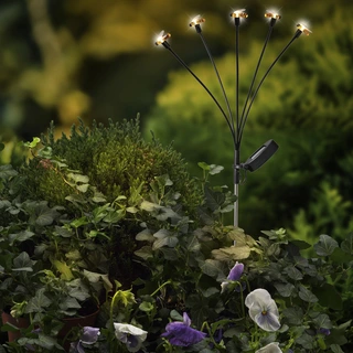 Lumineo - Solar Stake Light H70cm Zwart - afbeelding 2