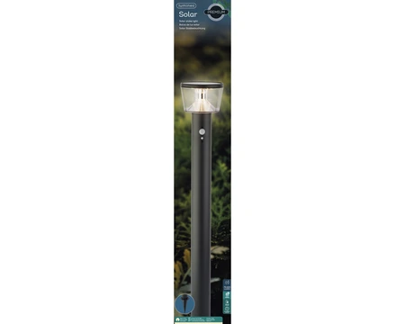 Lumineo Solar Steker Sensor RVS 94cm - afbeelding 4