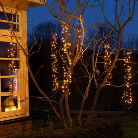 Lumineo Tree Cascade Cluster Twinkle 480LED Warm Wit - afbeelding 6