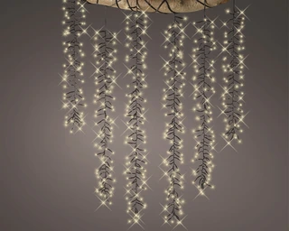 Lumineo Tree Cascade Cluster Twinkle 480LED Warm Wit - afbeelding 3