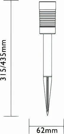 Luxform Solar Padverlichting Rennes 5 Lumen - afbeelding 2