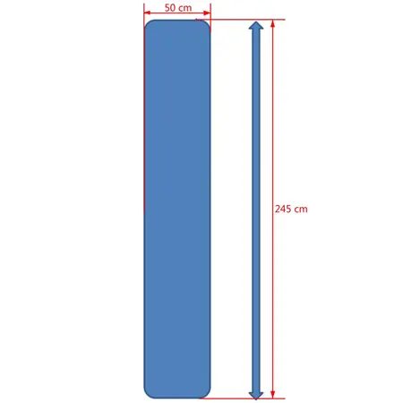 Madison Hoes voor hangende/staande parasol grijs - afbeelding 2