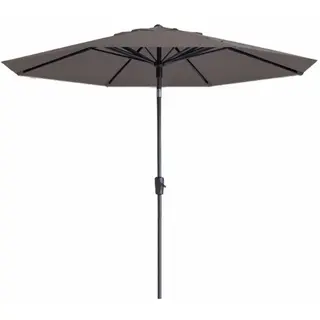 Madison Paros II Luxe Stokparasol Rond Ø300cm - Taupe - afbeelding 1