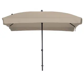Madison Patmos Luxe Stokparasol 210x140cm - Ecru - afbeelding 1