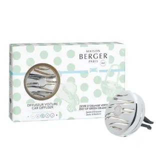 Maison Berger Auto Diffuser Dolce – Zeste d’Orange Verte