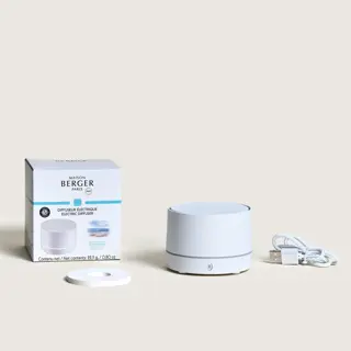 Maison Berger - Nomad elektrische parfumdiffuser - Wit (Vent d’Océan) - afbeelding 3