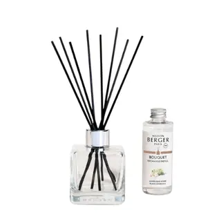 Maison Berger Paris Parfumverspreider Cube – Black Angelica – 100 ml