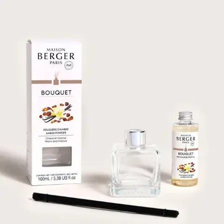 Maison Berger - Parfumsticks Cube 100ml - Poussière D'ambre - afbeelding 2