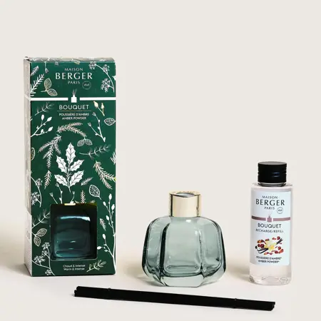Maison Berger - Parfumsticks Magical Vert / Poussière D'ambre 100ml - afbeelding 2