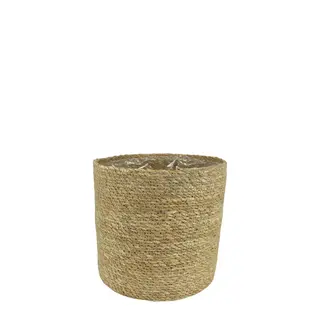 Mand Stef Zeegras D12h12cm Naturel - afbeelding 1