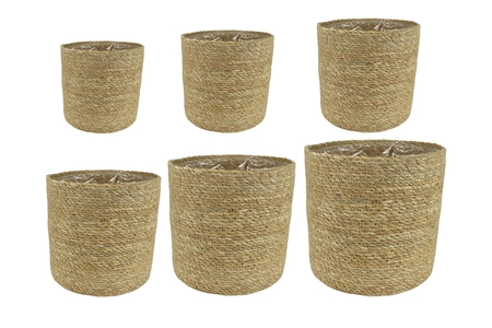 Mand Stef Zeegras D22h20cm Naturel - afbeelding 2